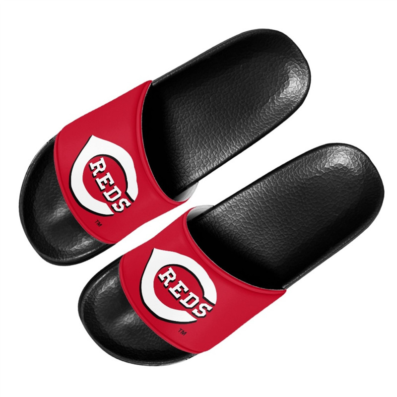 Women's Cincinnati Reds Flip Flops 002
